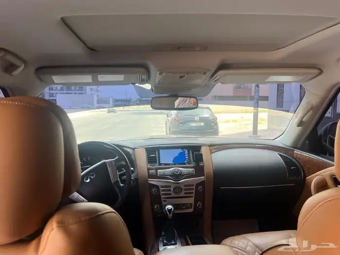 جيب انفينتي QX80 فل كامل لوحات اماراتية2019 19