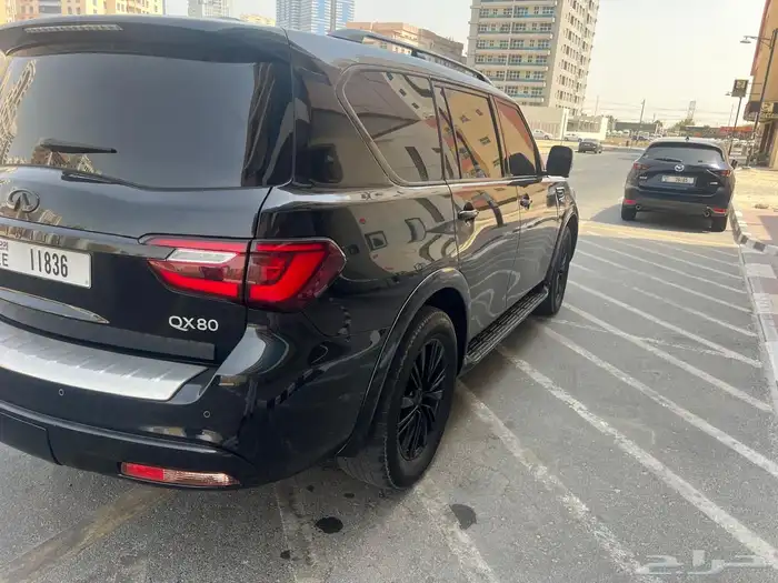 جيب انفينتي QX80 فل كامل لوحات اماراتية2019 11
