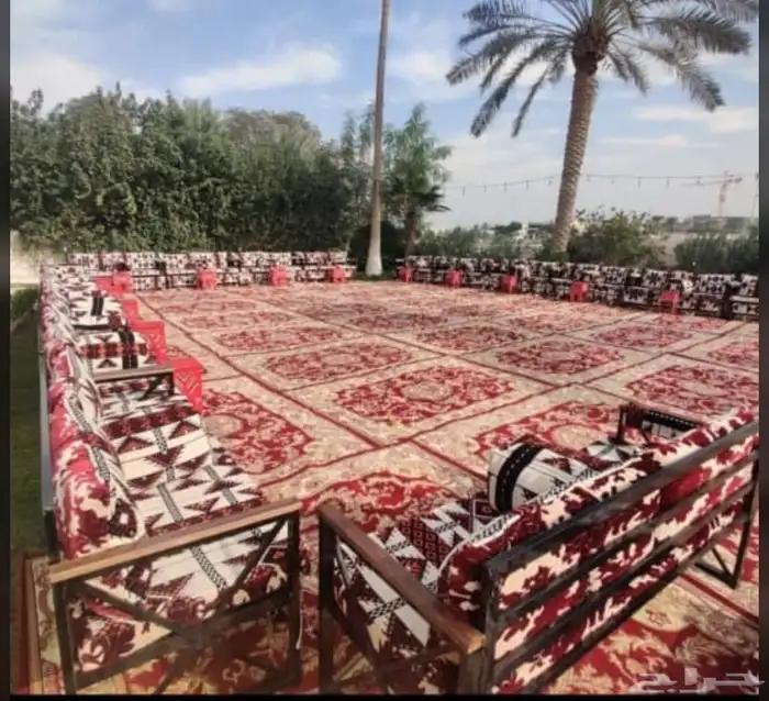 تاجير سماعات وكراسي طاولات  جلسات مداخل كوش 21