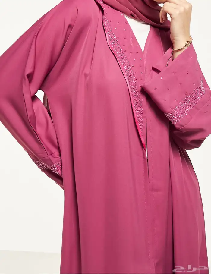 عباية برغندي   ماروني فاتح 6