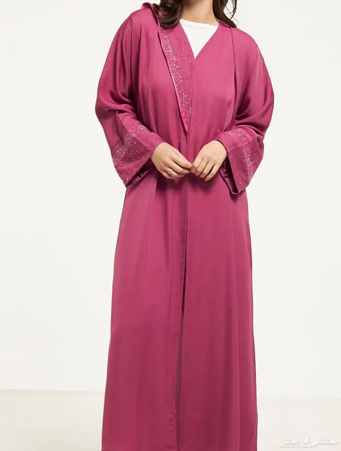 عباية برغندي   ماروني فاتح 7