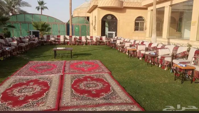 تاجير سماعات وكراسي طاولات  جلسات مداخل كوش 9