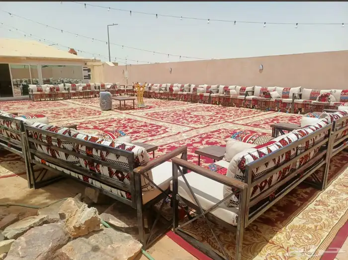 تاجير سماعات وكراسي طاولات  جلسات مداخل كوش 11