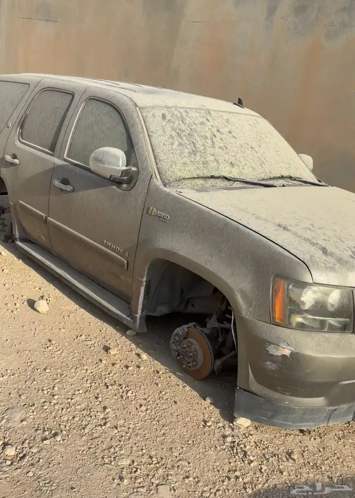 تاهو هايبرد للبيع تشليح 4