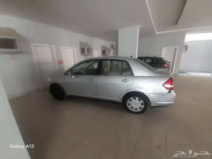 سياره نيسان تيدا موديل 2007 مكينه قير شرط استمارة جديد فحص 2