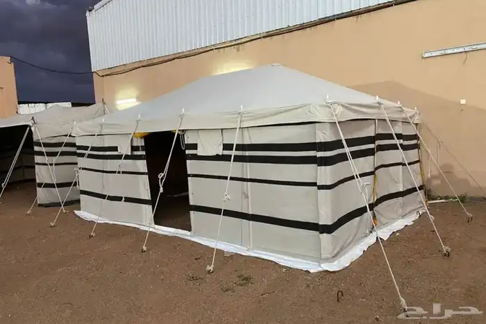 خيمة على شكل بيت شعر 2