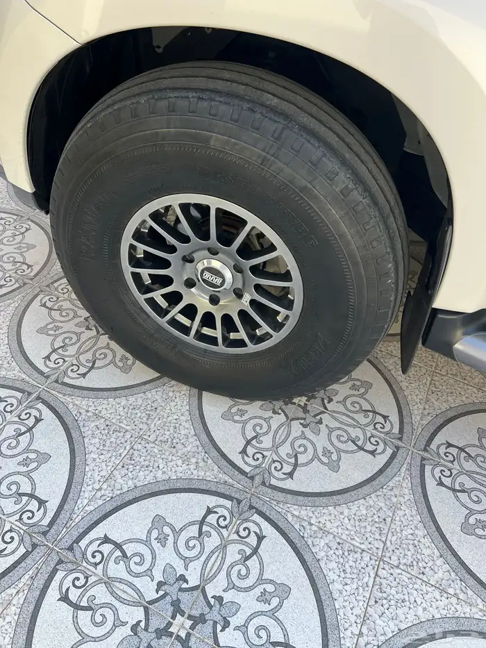 جنوط برايد 6 مسامير وكفرات بالون مقاس 16 1