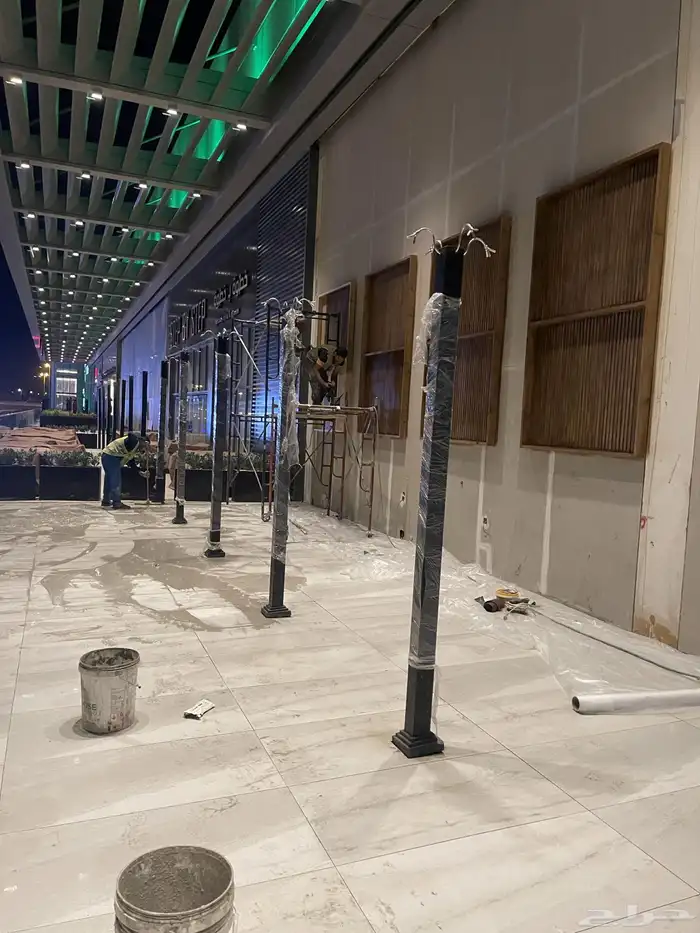 رذاذ ضباب تبريد اعمدة مراوح 4