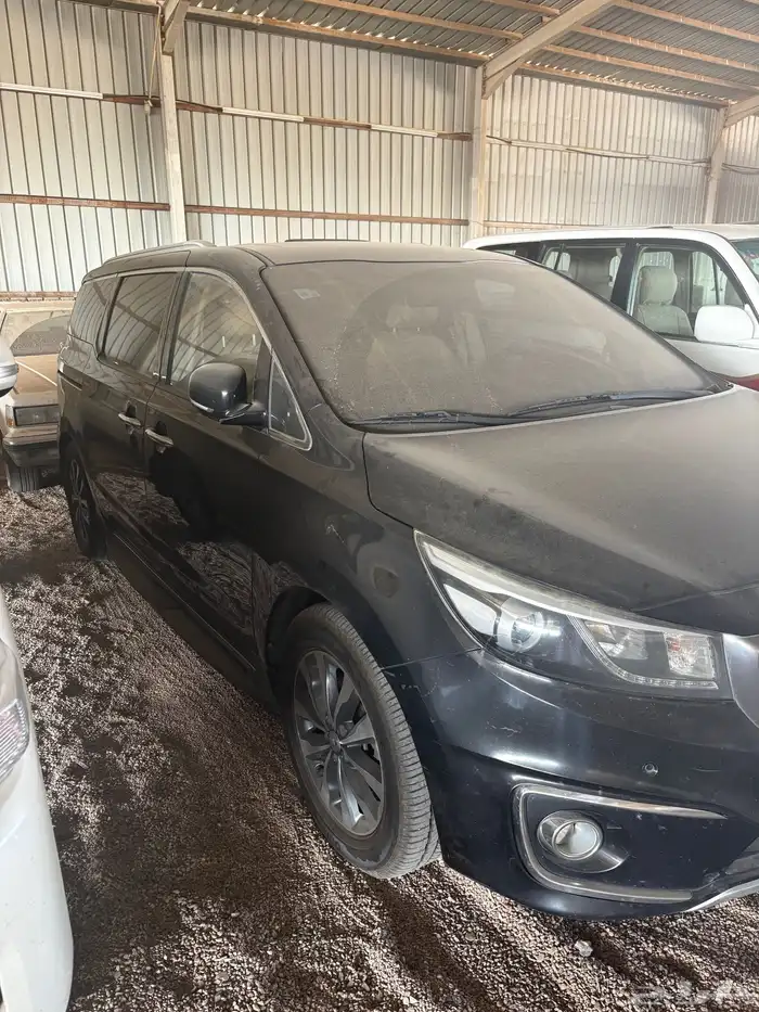 كرنفال ديزل موديل 2016 اسود داخلي بيج مغيره مكينته 2015 2