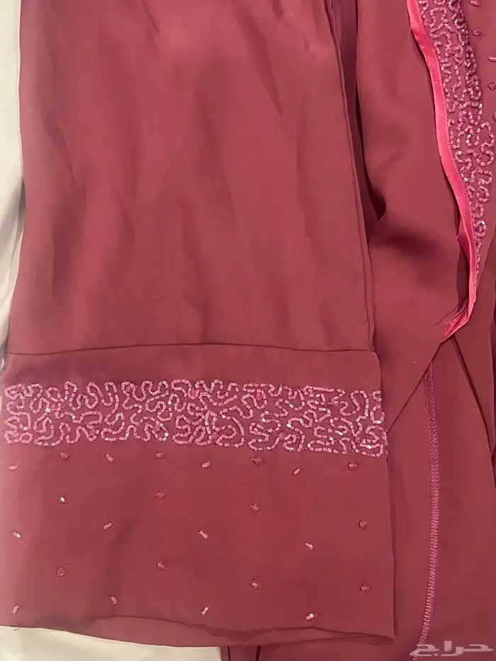 عباية برغندي   ماروني فاتح 5