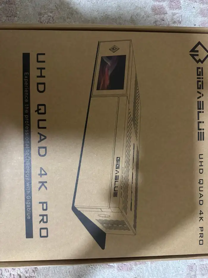 رسيفر GigaBlue UHD QUAD 4K PRO 3