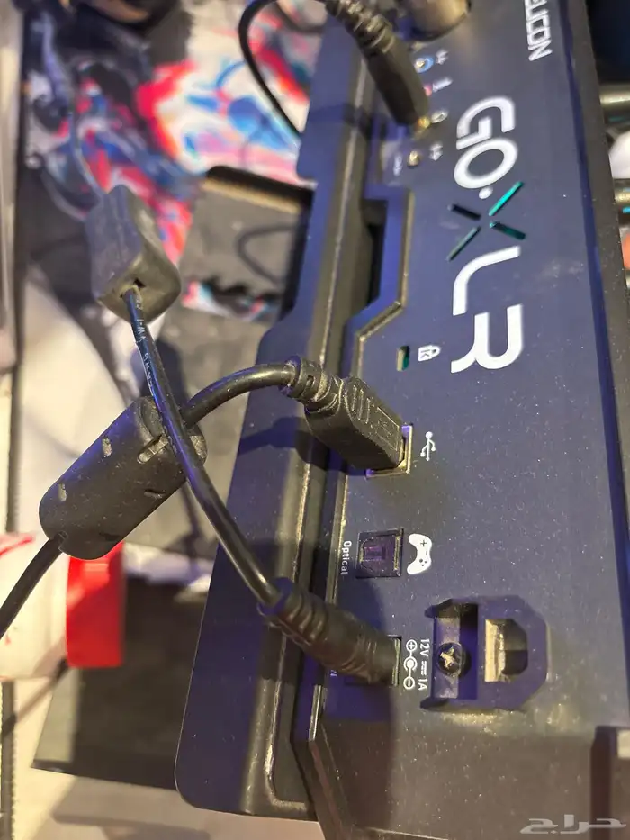 مكسر goxlr مع مايك شورsm7b 1