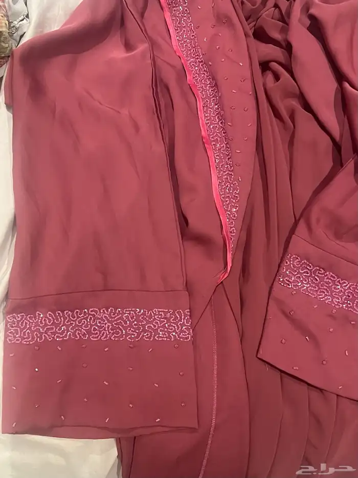 عباية برغندي   ماروني فاتح 4