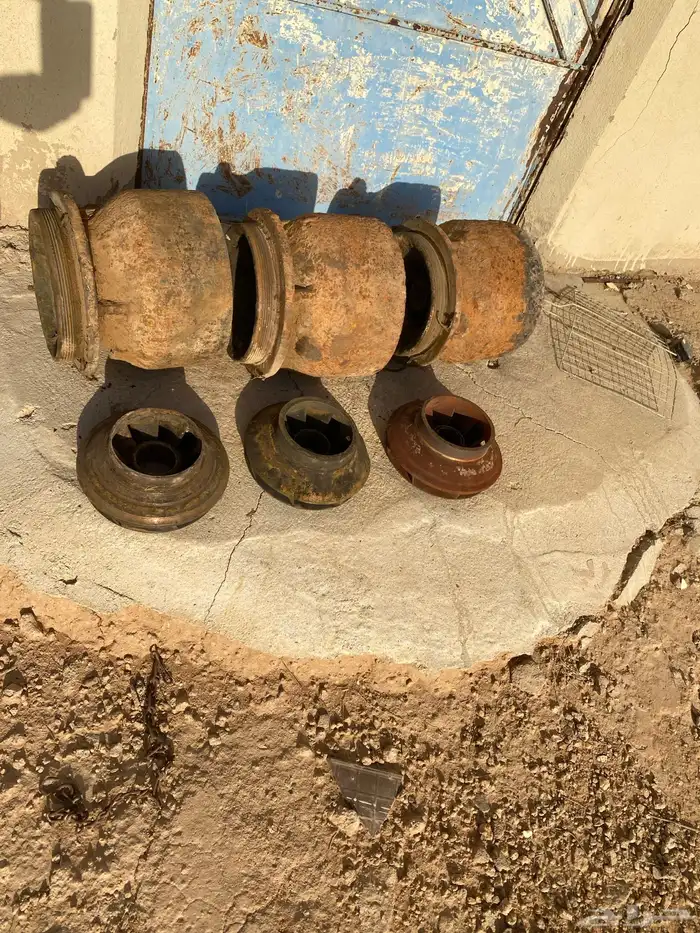 مكينه فولفو دي 60 ومواصير خرده وتانكيين ومراوح 3