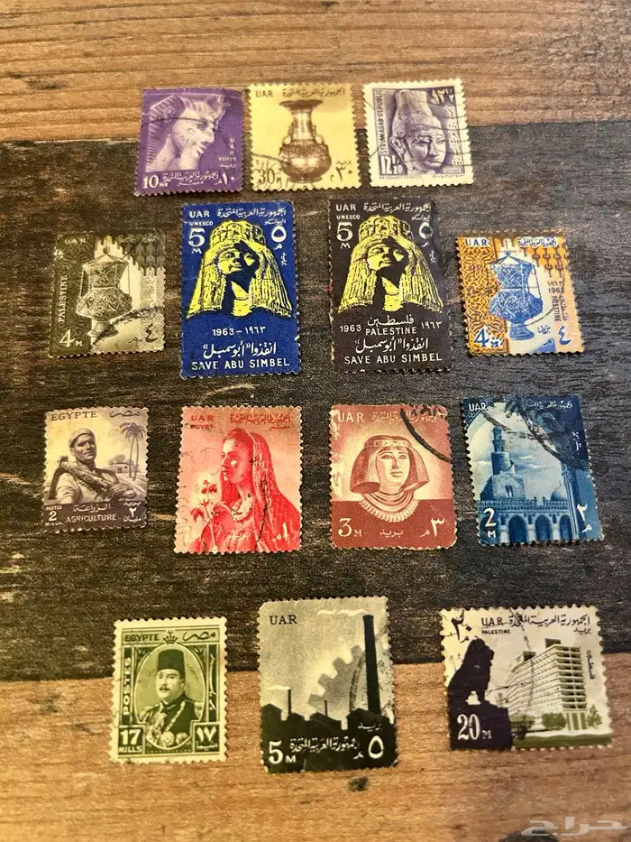 طوابع بريد أنتيك 0