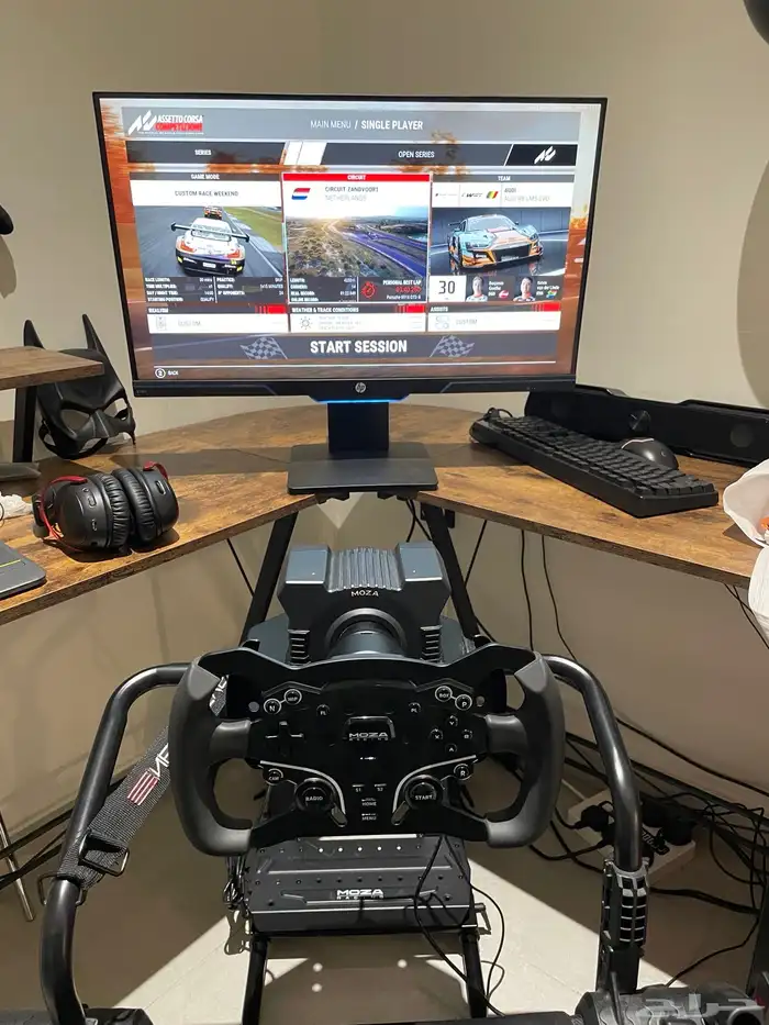 محاكي سباقات موزا ار 5 (دركسون) Sim racing Moza r5 0