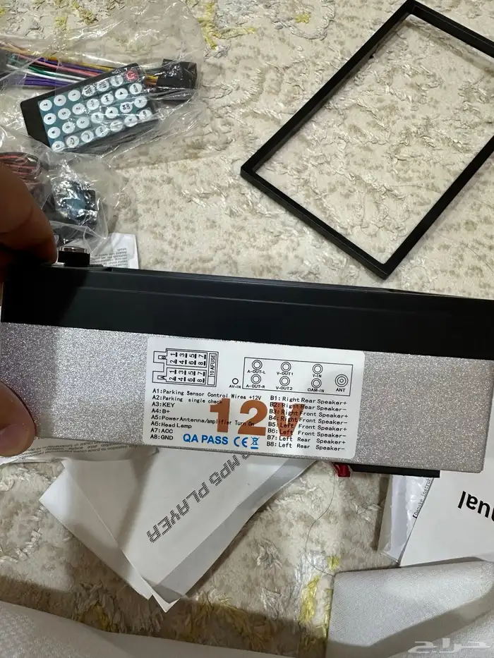 مسجل شاشة سياره تركب على نيسان تايوتا هايلوكس كورلا كامري 4