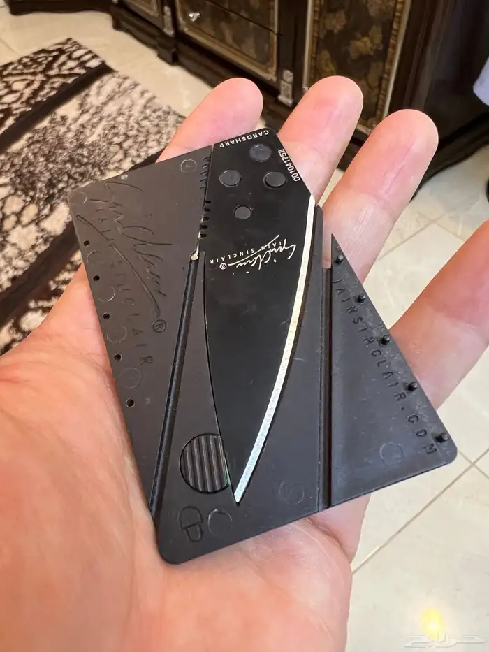 للبيع سكين على شكل بطاقة 2