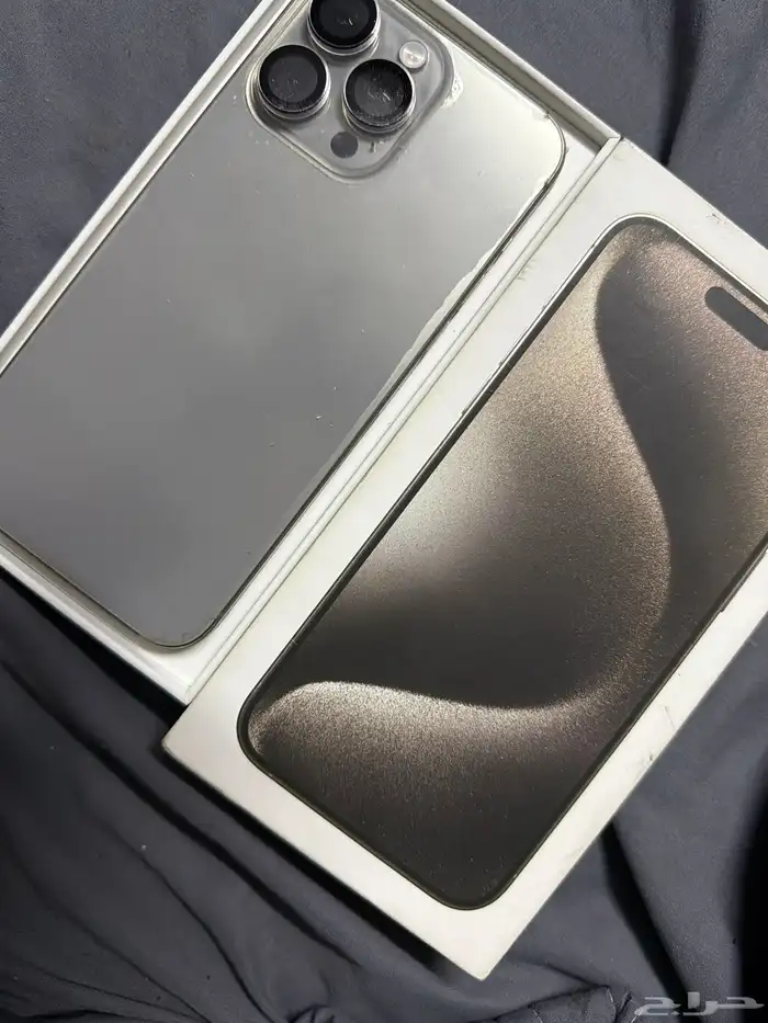 ايفون برو ماكس 512 قيقا تيتانيوم نسبة البطاريه عاديه 0