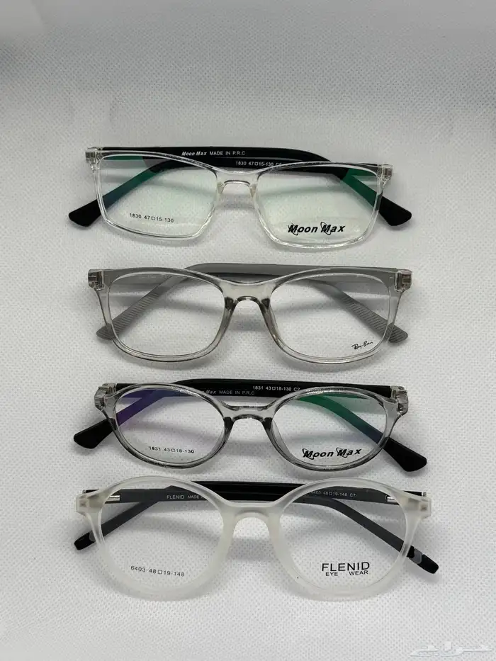 نظارات شمسيه ممتازه نفس المحلات وكذلك يوجد ايطارات طبيه 37