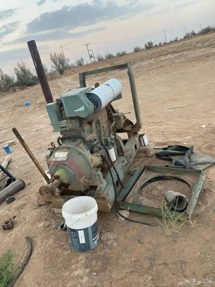 مكينه فولفو دي 60 ومواصير خرده وتانكيين ومراوح 0