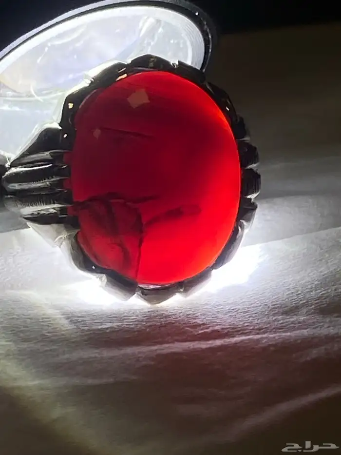 خواتم عقيق زعفراني 10