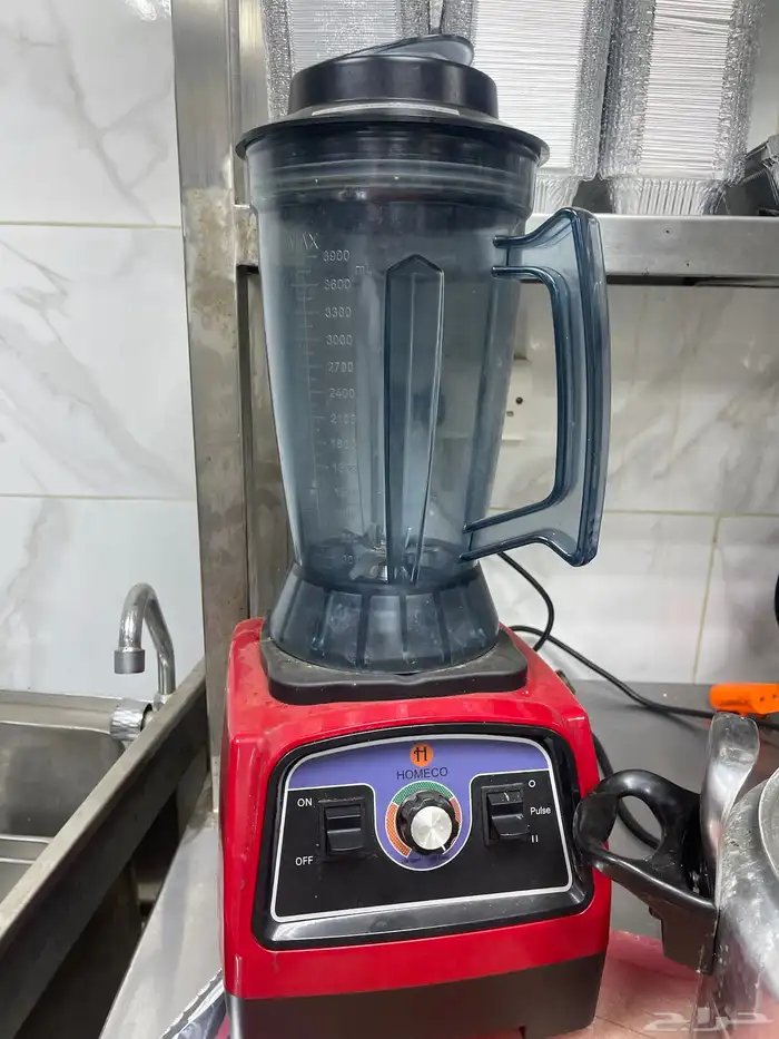 خلاط مطاعم 2800 واط شبة جديد 3.9 لتر 0