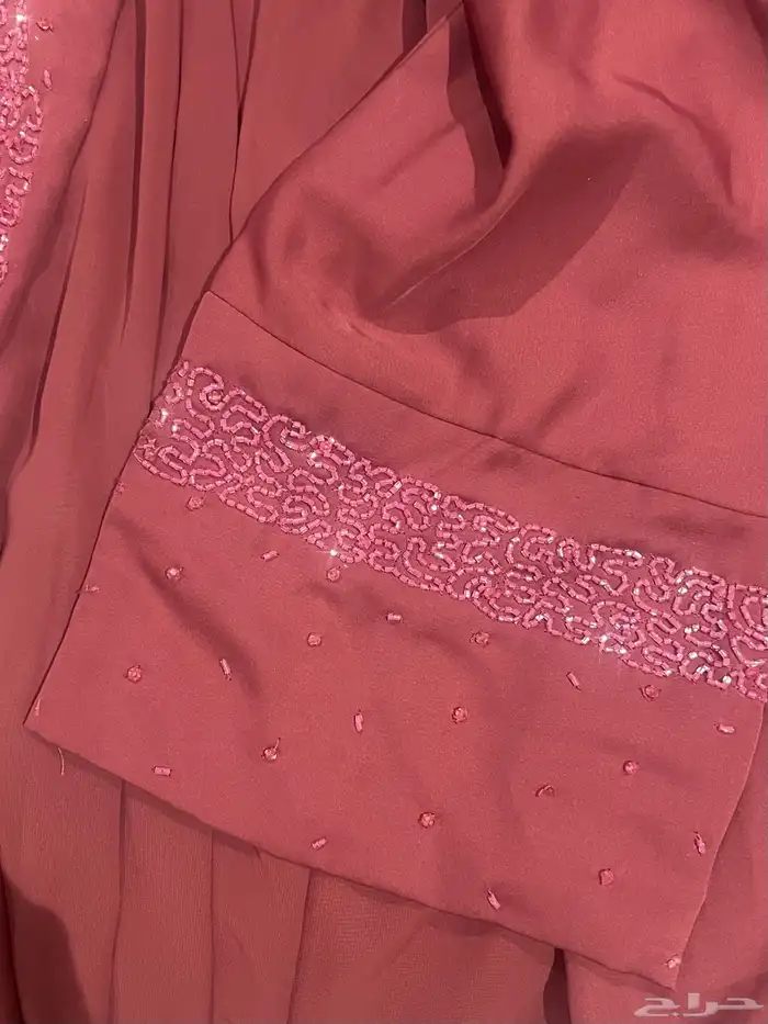 عباية برغندي   ماروني فاتح 2