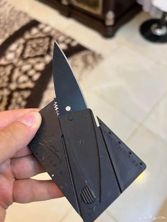 للبيع سكين على شكل بطاقة 4