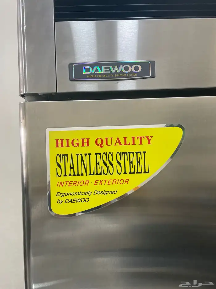 ثلاجه دايو أستيل شبه جديده 1