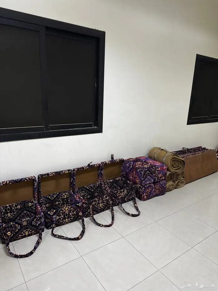 طقم عزبه كامله نقش افغاني صناعه تركيه 2