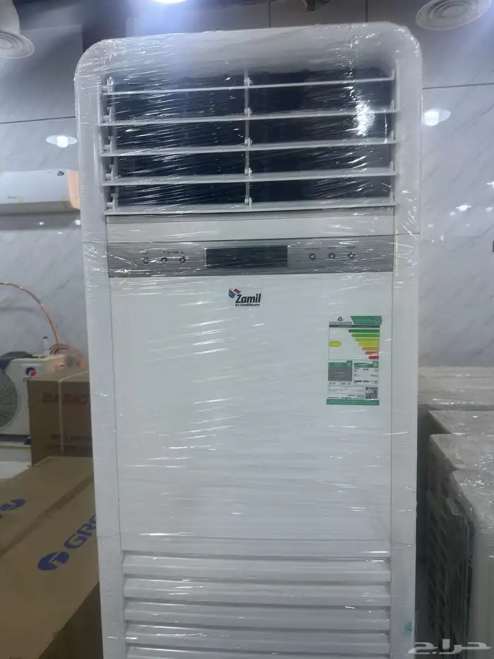 مكيف دولابي زامل 50 وحده نظيف جدا فريون 410 كهرباء 220 0