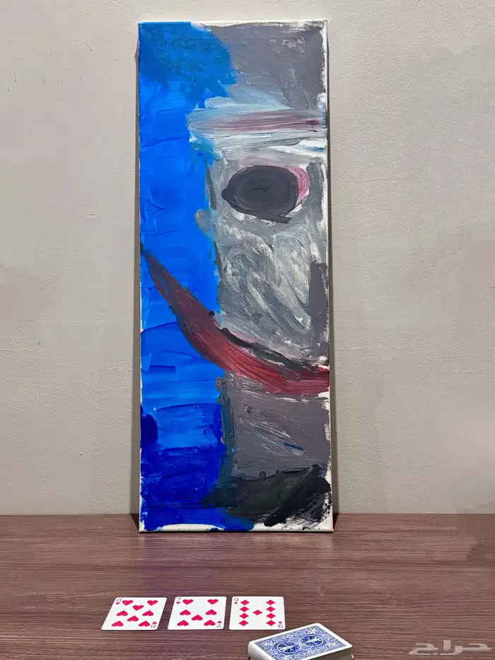 Half of Madness - Original Oil on Canvas لوحة فنية 0