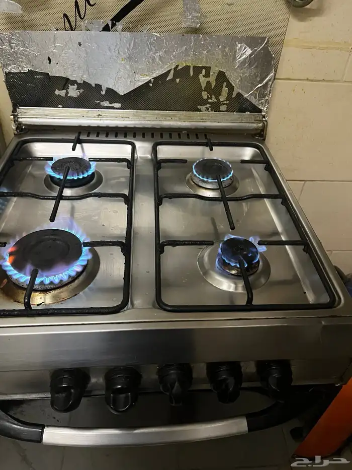 فرن غاز مع دبه الغاز 0