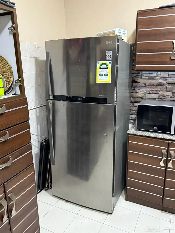 ثلاجة ال جي للبيع بحالة جيدة 0
