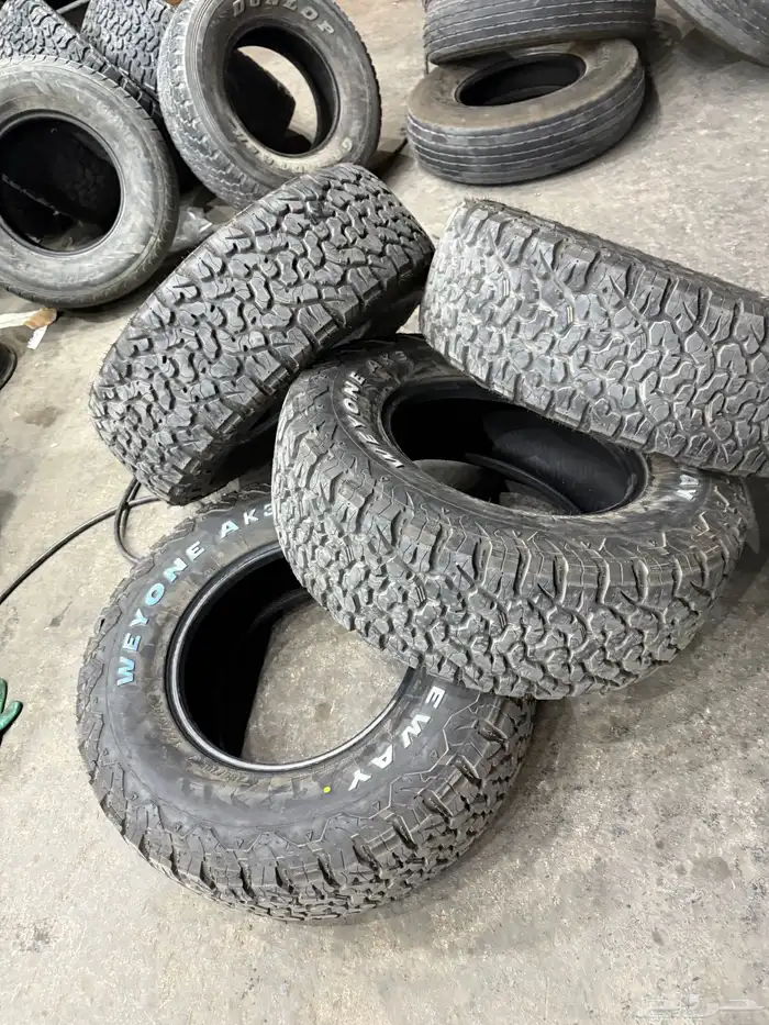 كفرات نص حجريه ود وأي اخوات الجديد مقاس 17-70-285 13