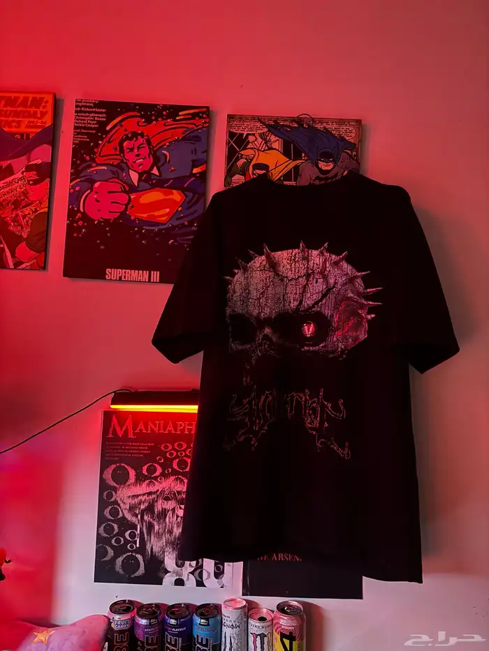 تي شيرت metal   goth 3