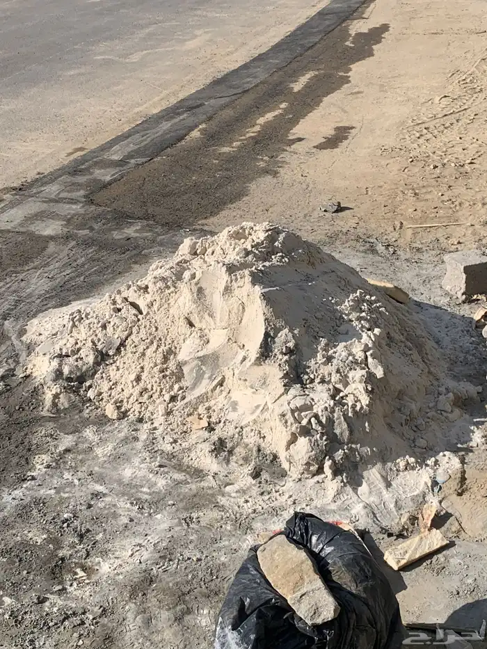 بطحاء الدواسر بيضاء الكمية ربع قلاب دهاتسون. 0