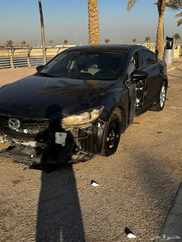 مازدا 6 2015 مصدوم للبيع لاعلى سوم 0