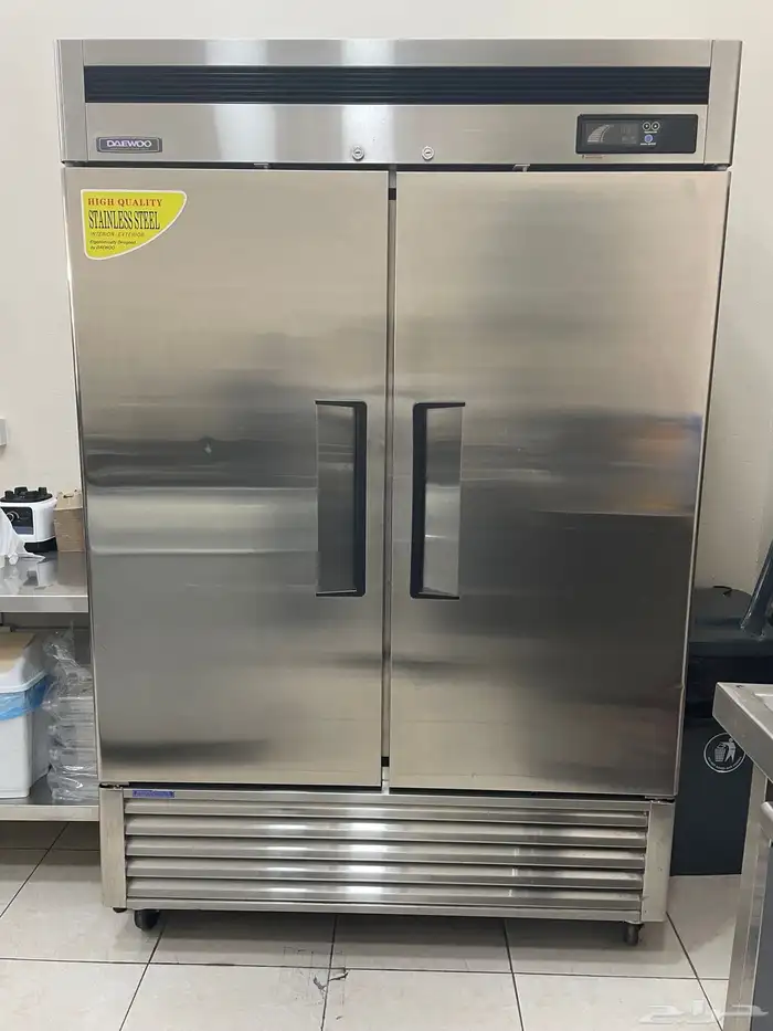 ثلاجه دايو أستيل شبه جديده 0