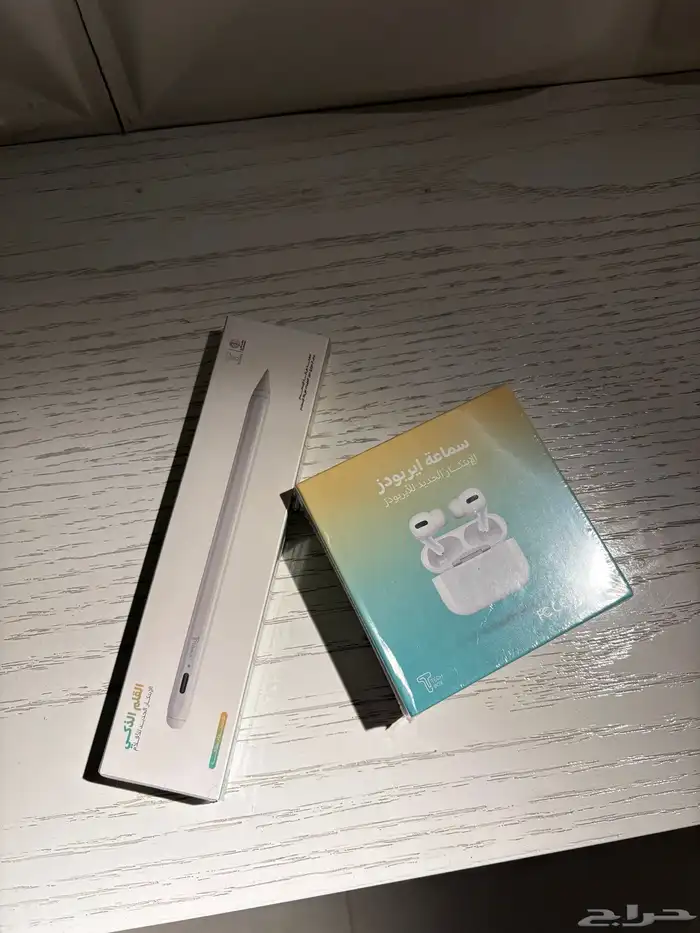 سماعة ايربودز و قلم ايباد 0