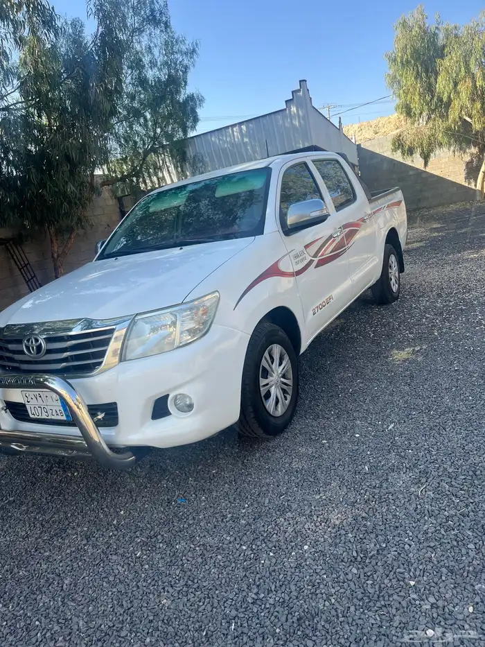 هايلوكس مهزنه ممشى 123الف فقط مستخدم واحد من الوكاله 1