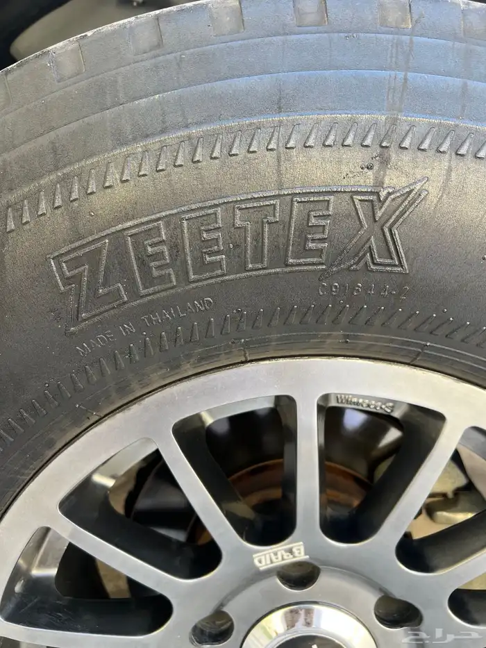 جنوط برايد 6 مسامير وكفرات بالون مقاس 16 0