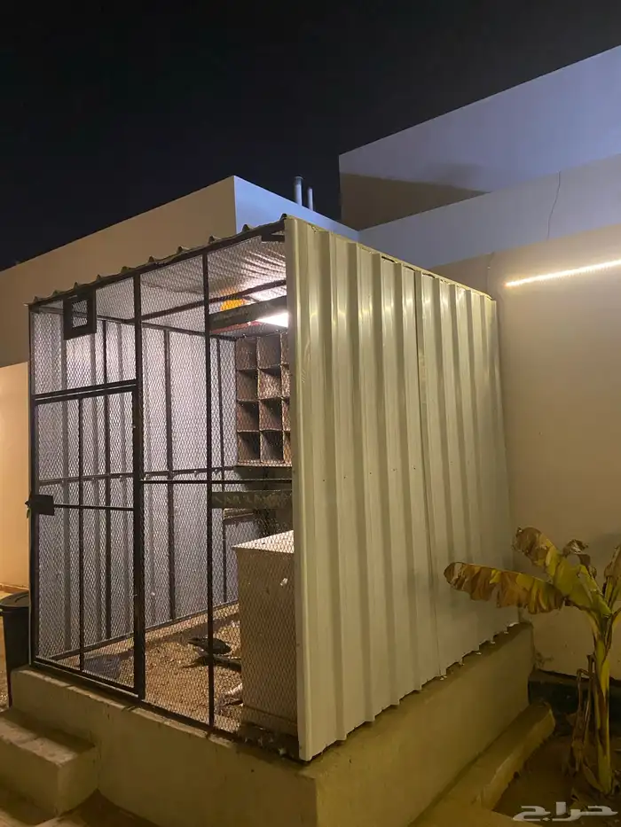 قفص مترين في مترين ارتفاع مترين 0