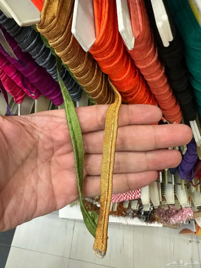 كلف قيطان مبروم قيطان طرف جلابيات عبايات قيطان جلد 1