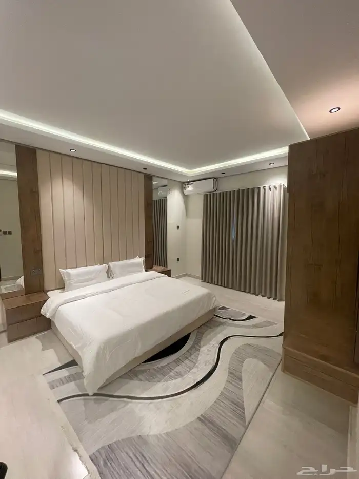 شقة غرفتين نوم وصالة مؤثثة مدخل خاص 3