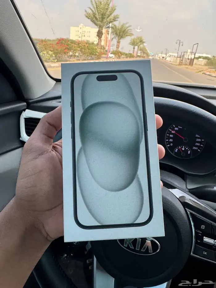 جوال 15 اسود قيقاء 128 على سوم 0