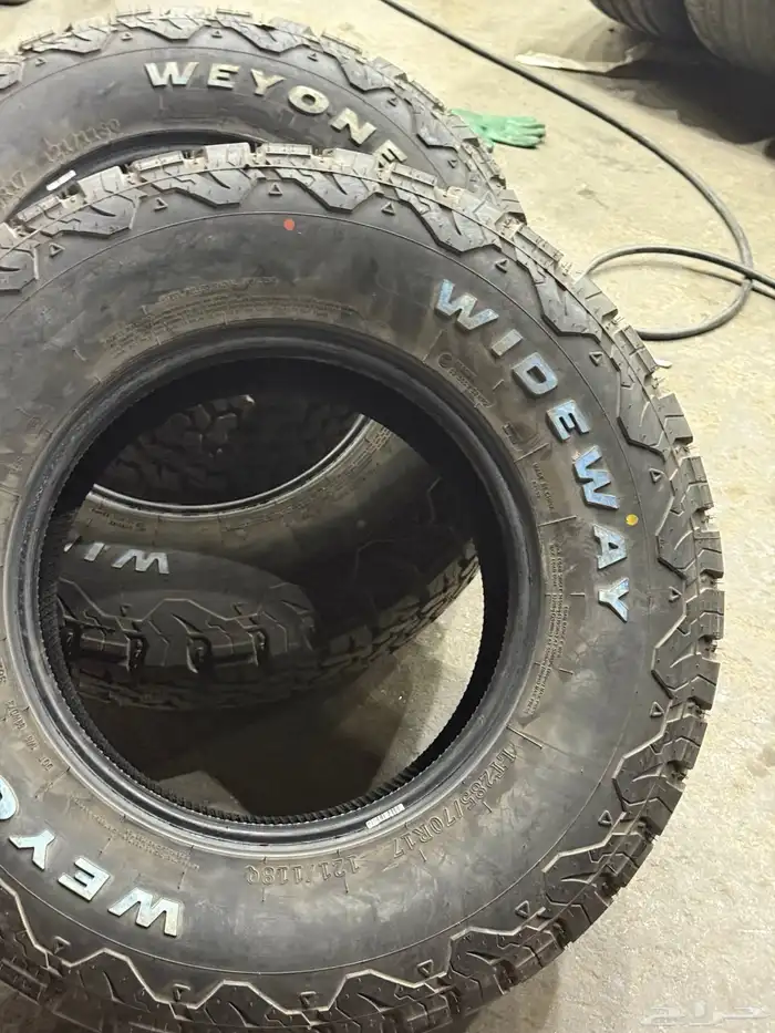 كفرات نص حجريه ود وأي اخوات الجديد مقاس 17-70-285 6