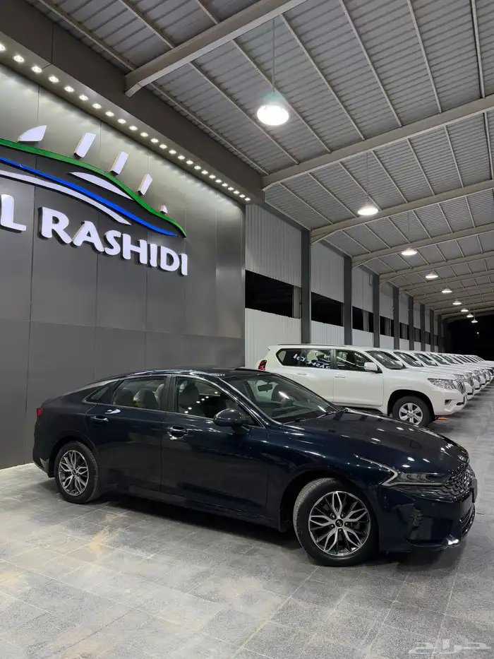 كيا K5 مطور 2021 كحلي لدى معرض(عبيد الرشيدي) 6