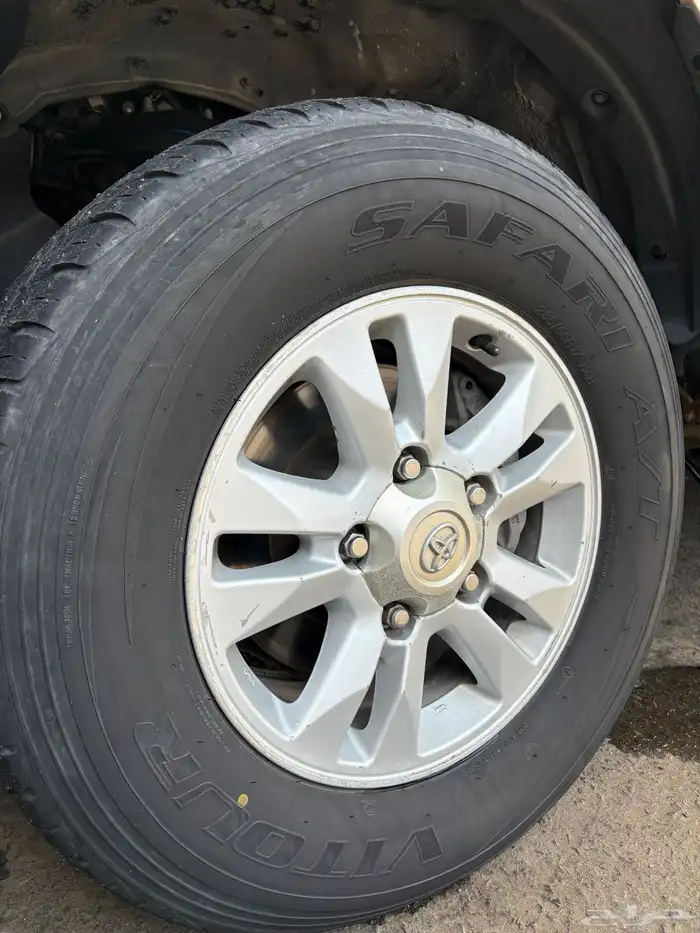 للبدل 5 جنوط لاندكروزر 2008 - 2015 وكاله 0